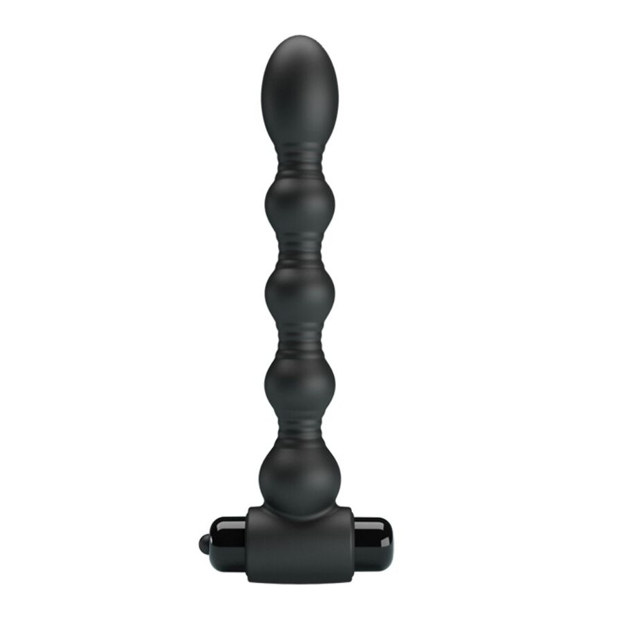 PRETTY LOVE - PLUG ANAL LYNN SILICONE 10 VIBRATIONS NOIR